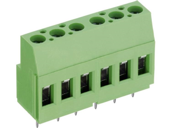 Ptr Akz700/12-5.08-V Schraubklemmleiste 2,50 Mm² Poltal 12 Grün 1 St