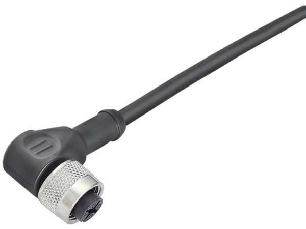 Binder 79-3434-32-04 Sensor-, Aktorstecker, M12 Anschluss, Gewinkelt 2,00 M Polzahl (Rj): 3 1 St