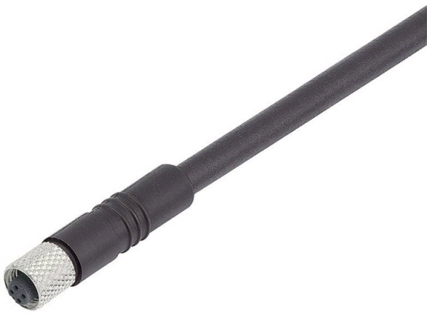Binder 79-3108-32-04 Sensor-/Aktuator-Stecker M5 Anschluss, Gerade 2,00 M Polzahl (Rj): 4 1 Stk