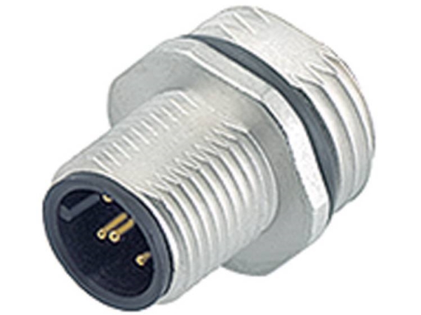 Binder 09-3441-578-05 Sensor- /Aktor-Stikforbinder Til Indbygning M12 Stik, Lige Pol-Tal (Rj): 5 1 Stk