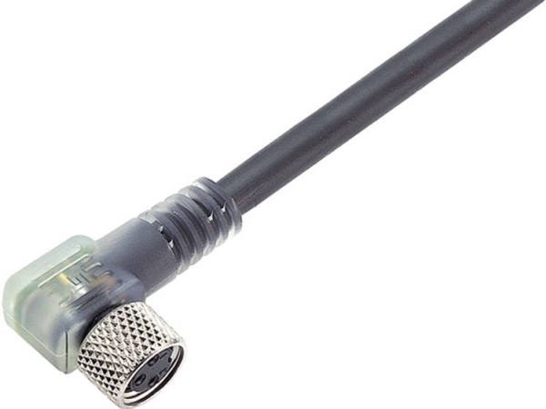 Binder 79-3404-55-03 Sensor-/Aktorstecker M8 Gewinkelt 5,00 M Polzahl (Rj): 3 1 St.