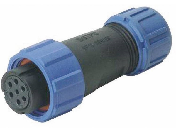 Weipu Sp1310 / S 6 Ii Rundsteckverbindung, Gerade Im Block Zusammengefasst: 6 Serie (Rundsteckverbindung): Sp13 1 Stk