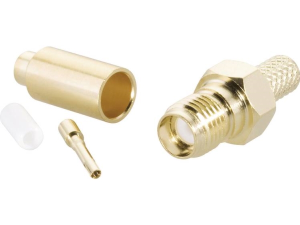 Bkl Electronic 0409089 0409089 Sma-Stecker Anschluss, Gerade 50 Ω 1 St