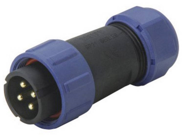 Weipu Sp2110 / P 7 Ii Rundsteckverbinder Steckverbinder, Gerade Serie (Rundsteckverbinder): Sp21 Gesamtzahl Der Pole: 7 1 St