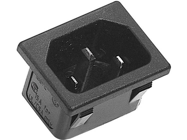 K & B 42R023212150 Iec-Stik 42R Stik, Indbygning Lodret Samlet Poltal: 2 + Pe 10 A Sort 1 Stk