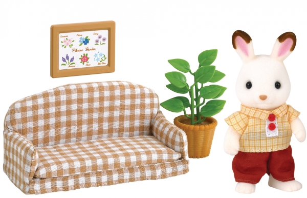 Sylvanian Families Chocolate Rabbit Father Set | Andra leksaksmärken - Sylvanian Familjer | GameStuff