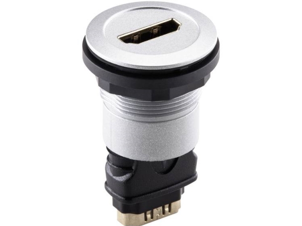Schlegel Rrj_Hdmi_Stb Hdmi-Adapter Hdmi-Anschluss Auf Hdmi-Anschluss 1 Stk