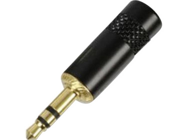 Rean Av Nys 231 B-Con Klinkenstecker 3,5 Mm Stecker, Gerade Polzahl: 3 Stereo Schwarz 1 Stück