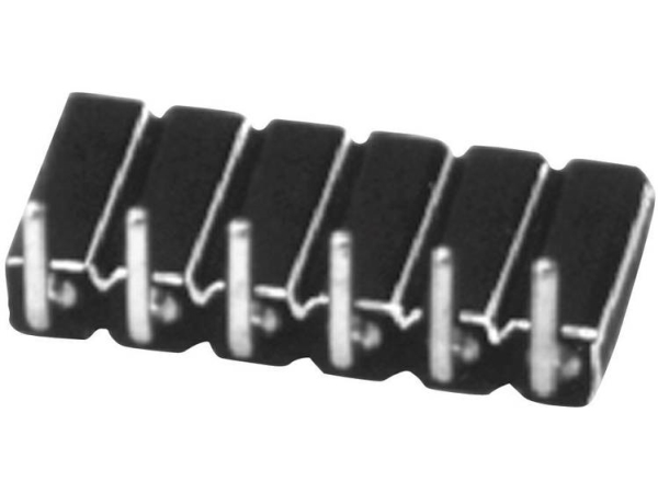 W & P Products Stiftleisten (Precision) Anzahl Reihen: 1 Stifte Je Reihe: 20 154-020-1-50-00 (1 Stk.)