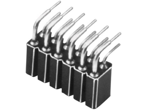 W & P Products Bøsningsliste (Præcision) Antal Rækker: 2 Poltal Hver Række: 8 154-016-2-50-00 1 Stk