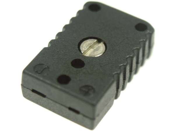 B+B Thermo-Technik 0220 0007 Miniatur-Thermoelementstecker Schwarz Inhalt: 1 Stück