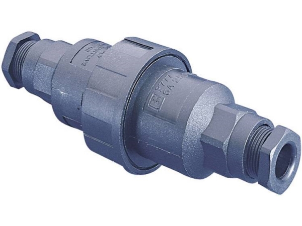 Eska Bulgin Px0777 - 3-Poliger Ip68 Vergossener In-Line Kabelverbinder 16A