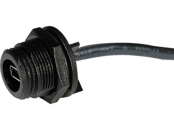 Mini-Usb B Bündig Montierter Stecker 2.0 - Ip68 Stecker, Bündig Montiert Px0446 Stiftstecker Px0446 Bulgin Inhalt: 1 Stück