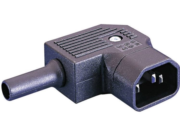 Bulgin Px0686/Se Iec-Stik Px Stik, Lige Samlet Poltal: 2 + Pe 10 A Sort 1 Stk