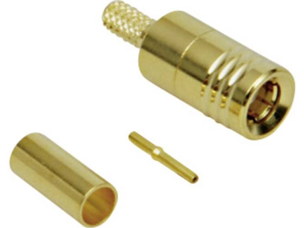 Bkl Electronic 0411000 0411000 Smb-Stecker Anschluss, Gerade 50 Ω 1 St