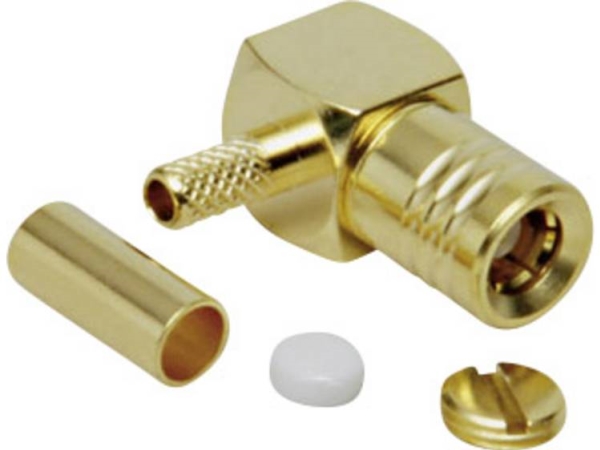 Bkl Electronic 0411012 0411012 Smb-Stecker Anschluss, Gewinkelt 50 Ω 1 St
