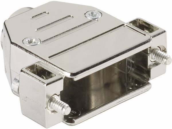 Harting 09 67 025 0443 09670250443 D-Sub-Gehäuse Polzahl: 25 Kunststoff, Metallisiert 180° Silber 1 Stk