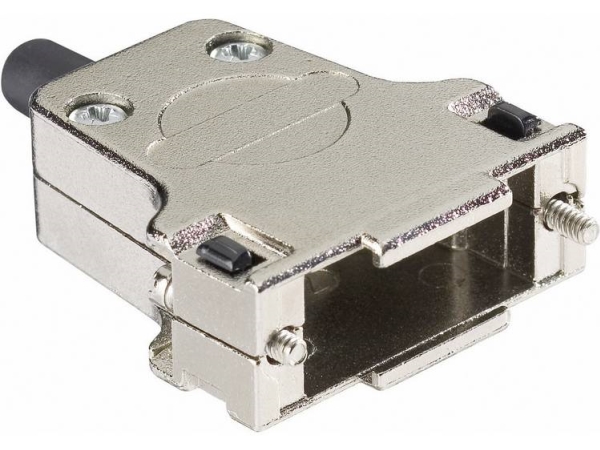 Harting 09 67 025 0344 09 67 025 0344 D-Sub-Kabinett Poltal: 25 Metall 180 ° Sølv 1 Stk
