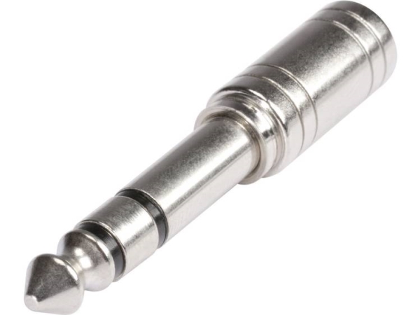 Hicon Hi-Js6js3-Mf Hi-Js6js3-Mf Jack Audio Adapter [1X Jackstik 6,3 Mm - 1X Jacktilslutning 3,5 Mm] Sølv