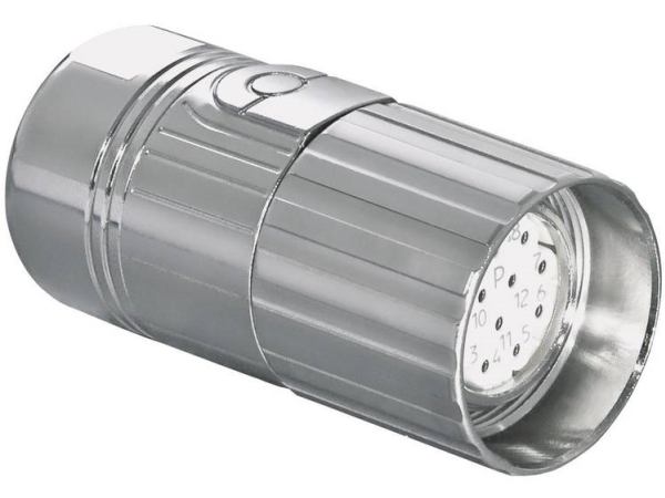 Industriesteckverbinder M23 Serie 623 - Signalsteckverbinder Asta013fr01400100100c00 Asta013fr01400100100c00 Intercontec Inhalt: 1 Stück