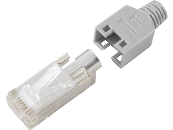 Hirose Electronic Rj45c5e-Rt Tm11 Cat5e Rj45 Stik Hirose Tm11 Rj45c5e-Rt Stik, Lige Poltal: 8P8c Rød 1 Stk