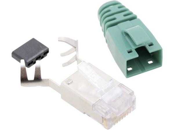 Bel Stewart Connectors Ss39gne Rj45 Stecker Cat 6 Ss39gne Stecker, Gerade Polzahl: 8P8c Grün 1 Stück