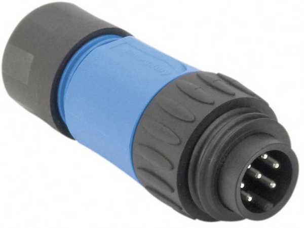 Amphenol C016 10H006 010 Rundsteckverbinder, Gerade Serie: C016 6 + Pe