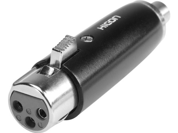 Hicon Hi-X3ci-Ff Xlr-Adapter Xlr Auf Cinch-Buchse 1 Stk