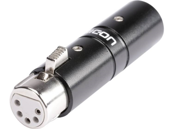Hicon Hi-X3x5-Mf Xlr-Adapter Xlr-Stik - Xlr-Tilslutning 1 Stk