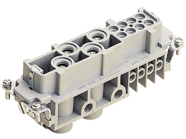 Harting 09380122701 Steck-Einsatz Han Com 4 + 8 + Pe Schrauben 1 St.