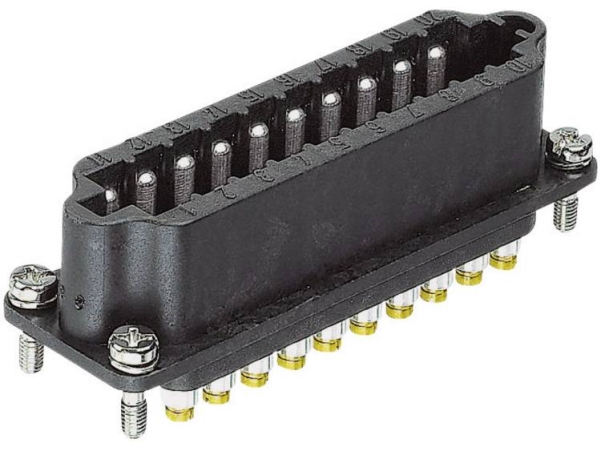 Harting Stifteinsatz Han Staf 09 70 020 2622 20 Schrauben 1 St. (09 70 020 2622)
