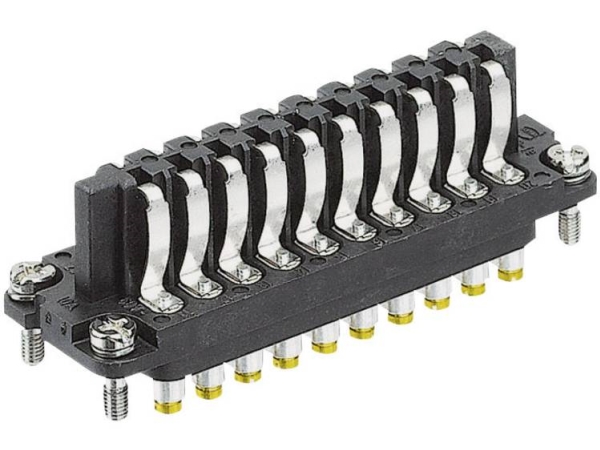Harting 09 70 020 2817 Fjederindsats Han Staf 20 Skruer 1 Stk