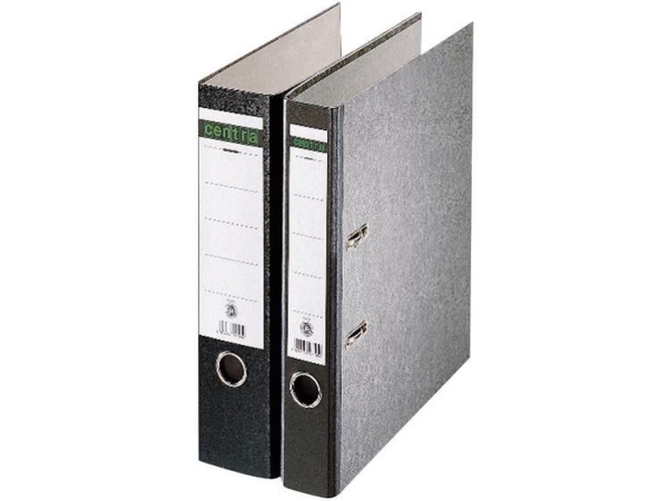 Centra Folder Centra A4 Rückenbreite: 80 Mm Schwarz Skymarmor 2 Bügel 220105