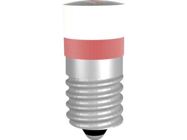 Signal Construct Led-Signalleuchte E10 Warmweiß 12 V/Dc, 12 V/Ac, 24 V/Dc, 24 V/Ac, 48 V/Dc, 48 V/Ac 1250 Mcd