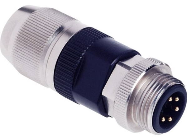 Harting 21 04 116 1505 Sensor-/Aktor-Datastikforbinder M12 Stik, Lige Pol-Tal (Rj): 5 1 Stk