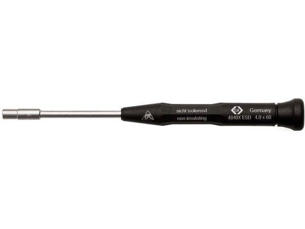 C.K Topnøgle-Skruetrækker Esd Nøglebredde: 3.2 Mm Klinge-Længde: 60 Mm