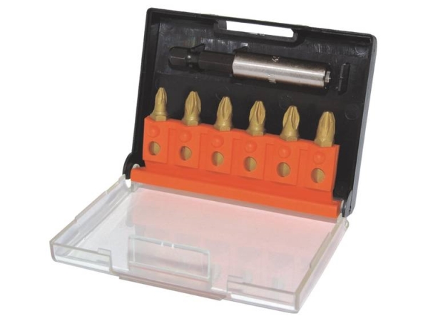 C.K. T4569tinc Schraubendreher 6-In-1 Bit-Set Tin Pozidriv