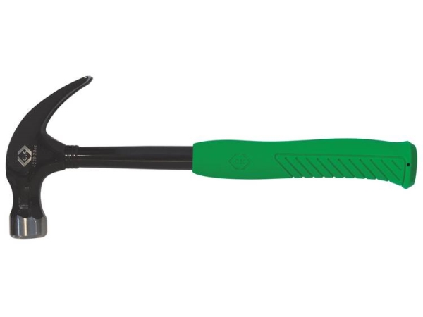 C.K. T4229 20 Claw Hammer With Green Neon Grip 568G