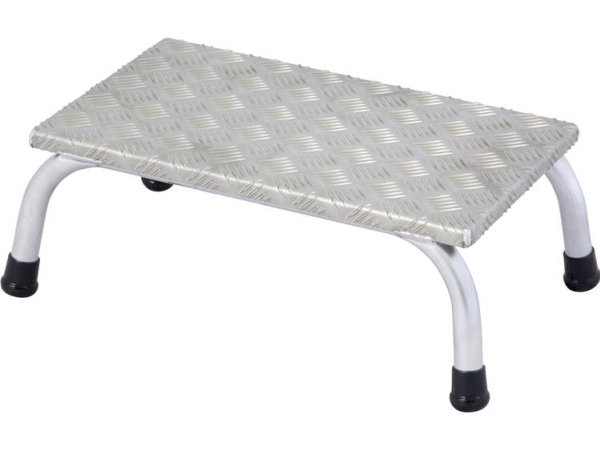 Aluminium Monteringstrappe - Arbejdhøjde Maks. 2,20 M - Monteringstrappe Alu 1 Trin (805010)