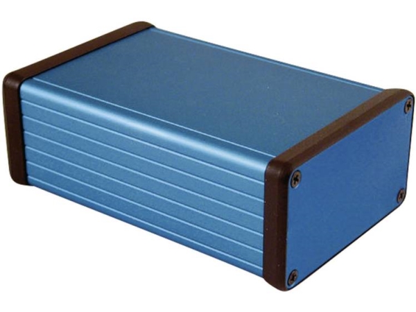Hammond Electronics 1455K1201bu Universalkabinet 120 X 78 X 43 Aluminium Blå 1 Stk