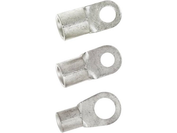 Lapp 63204085 Ringkabelsko Uden Isolering Tværsnit (Max.)=1.50 Mm² Hul-Dia.=10.5 Mm Uisoleret Metal 100 Stk Piece