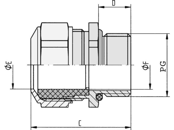 Lapp 52032525 Kabelverschraubung Pg11 Nickel 5 Stk
