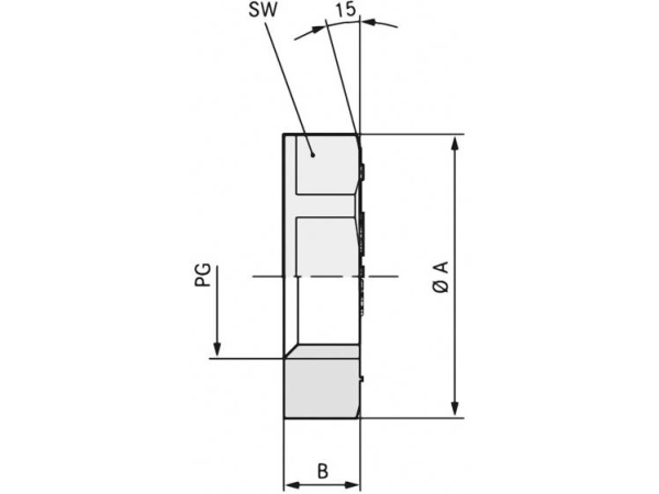 Lapp 53019290 Skintop Gmp-Gl Pg 48 Ral 9005 Bk Pg48 Polyamid Sort (Ral 9005) 25 Stk