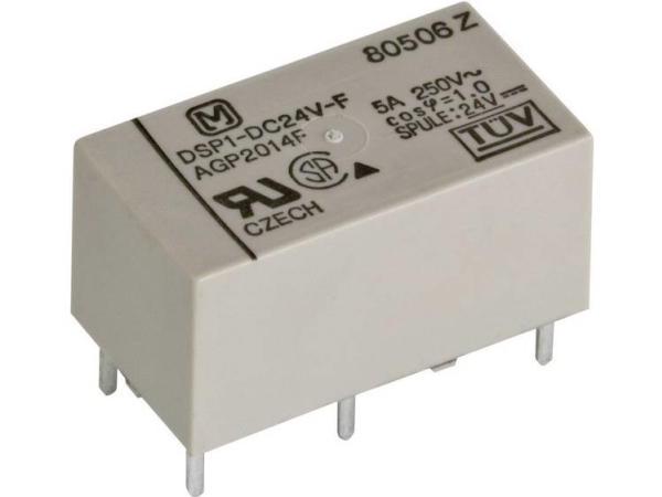 Panasonic Printrelais 5 V/Dc 5 A 1 Schließer, 1 Öffner Dsp15fd 1 St. (Dsp15fd)