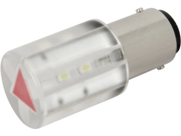 Cml Led-Signallampe Ba15d Rød 24 V/Dc, 24 V/Ac 1300 Mcd