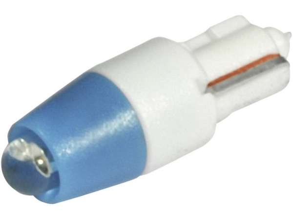 Cml Led-Signallampe W2 X 4,6D Blå 12 V/Dc, 12 V/Ac 560 Mcd