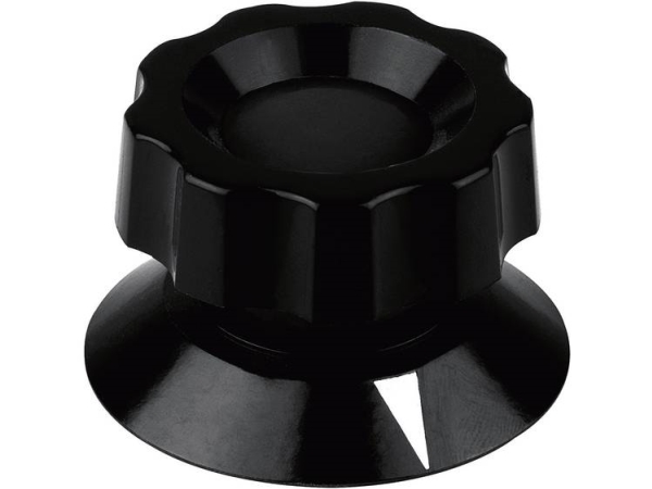 Mentor 474.81 Knopf Schwarz (Ø X H) 58 Mm X 35,5 Mm 1 St