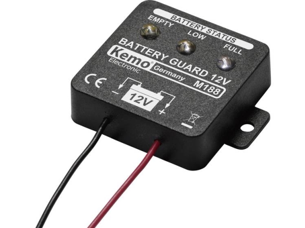 Kemo M188 Batterieüberwachung Gebäudemodul 12 V/Dc