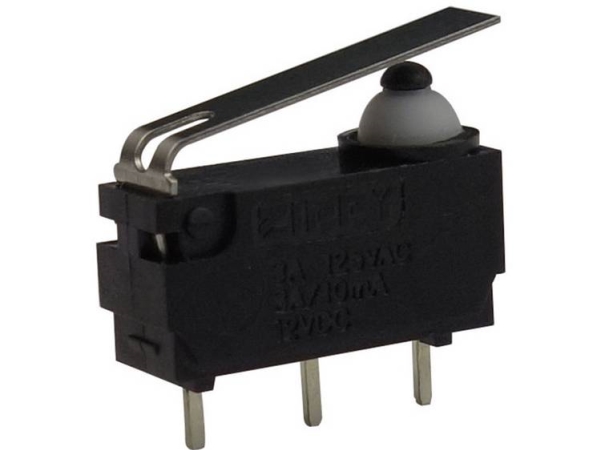 Zippy Mikroschalter Dw-N3s-01P0d-Z 12 V/Dc 3 A 1 X Ein/(Ein) Berührung 1 Stück