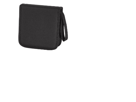 Hama CD/DVD Nylon Wallet 32 - Omslag til CD/DVD disks - 32 disks - 600D nylon - sort, blå